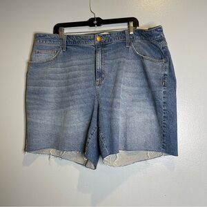 Universal Thread Shorts Women’s Plus Size 20 High-Rise Vintage Stretch Denim